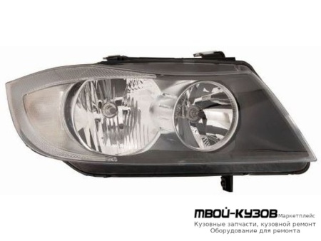 ФАРА ПРАВАЯ СТОРОНА ПОД КОРРЕКТОР (Valeo тип) (DEPO) для BMW E90 СЕДАН / E91 УНИВЕРСАЛ (3 SERIES) (2004-)