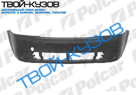 MERIVA 03-06 - БАМПЕР ПЕРЕДНИЙ ГРУНТ, БЕЗ ОТВ. ДЛЯ П/Т БЕНЗИН