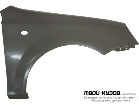 КРЫЛО ПЕРЕДНИЙ ПРАВАЯ СТОРОНА С ОТВ ПОД ПОВТОРИТЕЛЬ (СЕДАН) (КИТАЙ) для Ravon GENTRA (2015-), Chevrolet LACETTI (2004-) / DAEWOO NUBIRA (2004-)