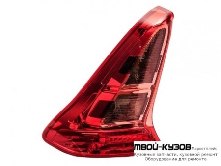 ФОНАРЬ ЗАДНИЙ ВНЕШНИЙ ЛЕВАЯ СТОРОНА (3 дв) (DEPO) для Citroen C4 (11.2004-) PICASSO (2006-)