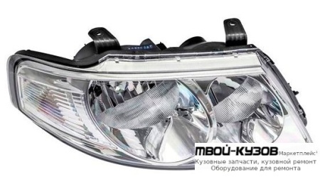 ФАРА ПРАВАЯ СТОРОНА ПОД КОРРЕКТОР (DEPO) для Nissan ALMERA CLASSIC (01.2006-)
