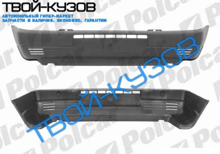 UNO/FIOR -0889 БАМПЕР ПЕРЕДНИЙ ЧЕРНЫЙ