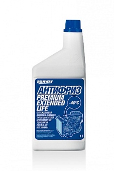 Антифриз Premium Extended Life (aqua) 1л