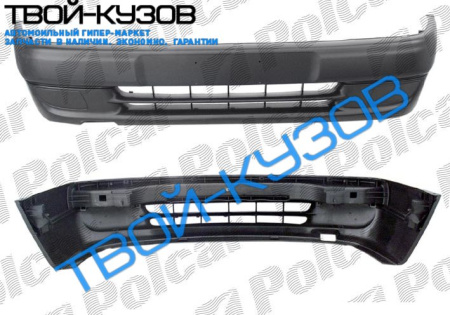 SAXO 96-04 БАМПЕР ПЕРЕДНИЙ ЧЕРНЫЙ