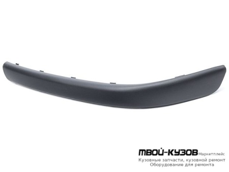 МОЛДИНГ БАМПЕРА ПЕРЕДНИЙ ЛЕВАЯ СТОРОНА ЧЁРНЫЙ (ТАЙВАНЬ) для BMW E46 СЕДАН / УНИВЕРСАЛ (05.1998 - 08.2001) (09.2001 - 2003)
