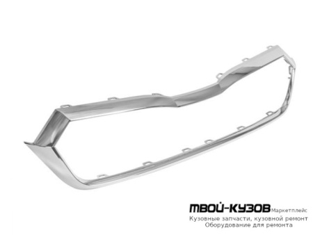 МОЛДИНГ РЕШЕТКИ РАДИАТОРА ХРОМ (КИТАЙ) для Skoda OCTAVIA (2019-)