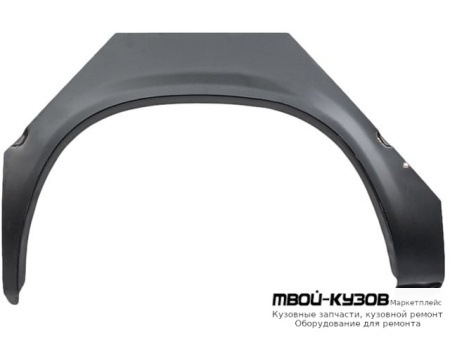 АРКА РЕМ.КРЫЛА ЗАДНИЙ ЛЕВАЯ СТОРОНА (KLOKKERHOLM) для Ford TRANSIT (09.1986 - 08.1991)