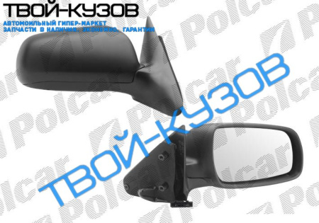 OCTAVIA 96-2004 ЗЕРКАЛО R ЭЛЕКТРИЧЕСКОЕ+ОБОГР БОЛЬШОЕ