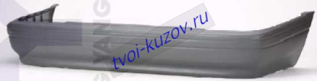 626 БАМПЕР задний (4 дв) ТЕМНО-СЕР