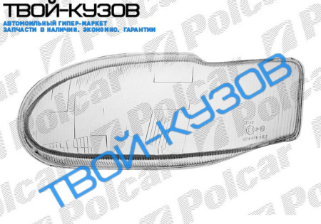 ESCORT 0295- СТЕКЛО ФАРЫ левая сторона