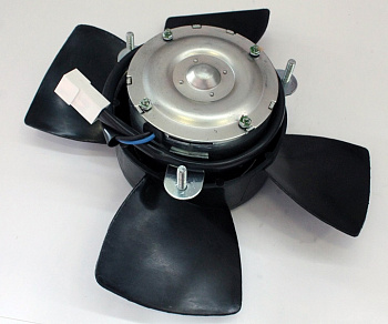 Электродвигатель охлаждения ВАЗ-2109 без резистора с крыльчаткой и кожухом (АвтоВАЗ)