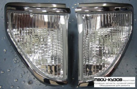 УКАЗ.ПОВОРОТА УГЛОВОЙ ЛЕВАЯ + ПРАВАЯ (КОМПЛЕКТ) ТЮНИНГ ХРУСТАЛ (DEPO) для Toyota LANDCRUSER J7# (1985-2002) (2003-)