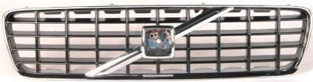 S60 РЕШЕТКА радиатора хромированная -СЕР