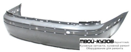 БАМПЕР ЗАДНИЙ (СЕДАН) ЧЁРНЫЙ (ТАЙВАНЬ) для Skoda OCTAVIA (04.1997 - 07.2000 08.2000-)