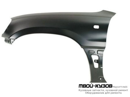 КРЫЛО ПЕРЕДНИЙ ЛЕВАЯ СТОРОНА С БОЛЬШ ОТВ ПОД ПОВТОРИТЕЛЬ (ТАЙВАНЬ) для Toyota RAV4 (04.1994 - 08.1997) (09.1997 - 08.2000)
