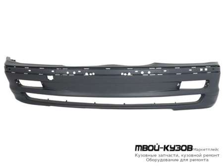 БАМПЕР ПЕРЕДНИЙ (СЕДАН) (УНИВЕРСАЛ) С ОТВЕРСТИЯМИ ПОД ПРОТИВОТУМАННЫЕ ФАРЫ ГРУНТ (ТАЙВАНЬ) для BMW E46 СЕДАН / УНИВЕРСАЛ (05.1998 - 08.2001) (09.2001 - 2003)