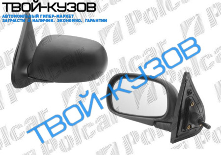 MICRA 93-03 ЗЕРКАЛО ЛЕВОЕ МЕХАНИКА ЧЕРНОЕ