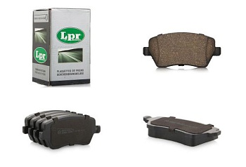 Колодка тормозная LADA Largus/NISSAN Micra/RENAULT Duster передняя (LPR) 05P867 (4 шт.)