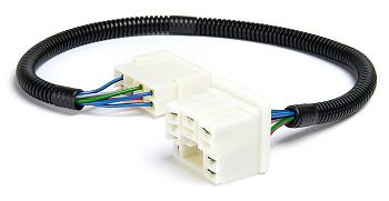 Жгут-переходник подрулевого переключателя света фар ВАЗ-2108,1118,2123,2170 при уст. усил. руля (Cargen)