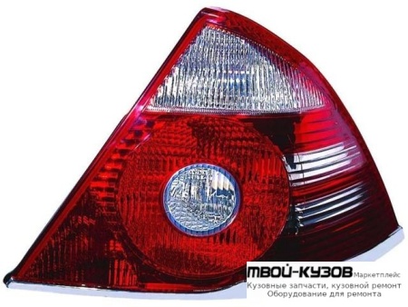 ФОНАРЬ ЗАДНИЙ ВНЕШНИЙ ПРАВАЯ СТОРОНА (DEPO) КРАСНЫЙ-БЕЛ для Ford MONDEO (04.2001-)