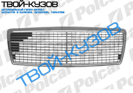 W202С 93-2000 РЕШЕТКА КОМПЛЕКТ (CLASSIC) 5 МОЛДИНГОВ (МЕТАЛЛ)