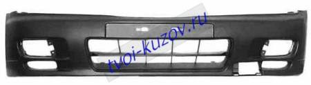 ALMERA БАМПЕР передний GTI, (3 дв) черного цвета