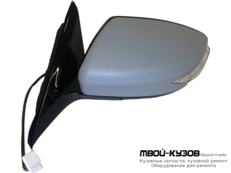 ЗЕРКАЛО ЛЕВАЯ СТОРОНА ЭЛЕКТР С ПОДОГРЕВОМ , УКАЗАТЕЛЬ ПОВОРОТА (КИТАЙ) для Nissan TEANA (2013-)
