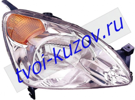 CR-V ФАРА правая под корректор с указателем поворота ЖЕЛТ
