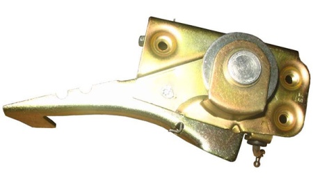 Механизм замка двери ВАЗ-2121 левой в сборе (ДААЗ)