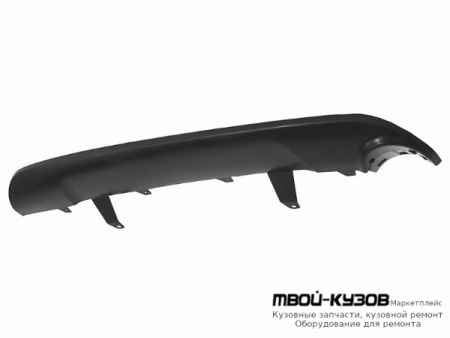 НАКЛАДКА БАМПЕРА ЗАДНИЙ НИЖН (КИТАЙ) для Toyota RAV4 (2013-)