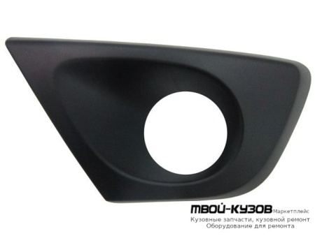 РЕШЕТКА БАМПЕРА ПЕРЕДНИЙ ЛЕВАЯ СТОРОНА С ОТВЕРСТИЯМИ ПОД ПРОТИВОТУМАННЫЕ ФАРЫ (КИТАЙ) для Renault DUSTER (2010-)