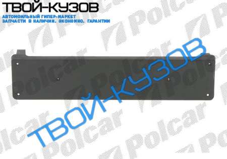 W203 00-04 НАКЛАДКА ПОД НОМЕРНОЙ ЗНАК