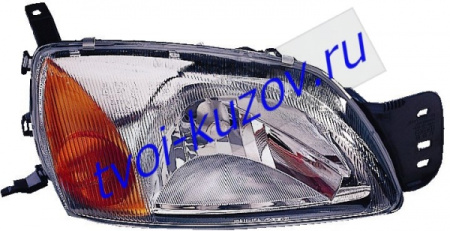 FIESTA ФАРА левая с РЕГ.МОТОР