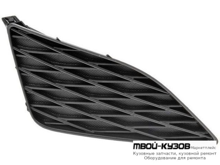 РЕШЕТКА БАМПЕРА ПЕРЕДНИЙ ПРАВАЯ СТОРОНА БЕЗ ОТВЕРСТИЙ ПОД ПРОТИВОТУМАННЫЕ ФАРЫ (КИТАЙ) для Toyota COROLLA E150 (2006-) СЕДАН