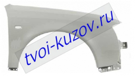 AUDI A6 КРЫЛО ПЕРЕДНЕЕ правое 4цил 6цил с ОТВ П-ПОВТОРИТЕЛЬ