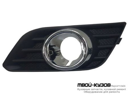 РЕШЕТКА БАМПЕРА ПЕРЕДНИЙ ПРАВАЯ СТОРОНА С ХРОМ МОЛДИНГ (КИТАЙ) для Opel MOKKA (2012-)