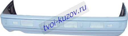 W124 БАМПЕР задний без МОЛДИНГ загрунтов. (под покраску)