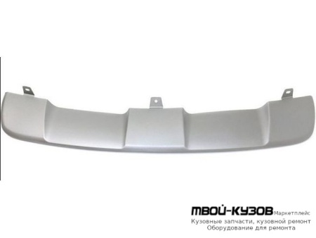 НАКЛАДКА БАМПЕРА ПЕРЕД НИЖН СЕРЫЙ. (ТАЙВАНЬ) для BMW E71 X6 (2008-)