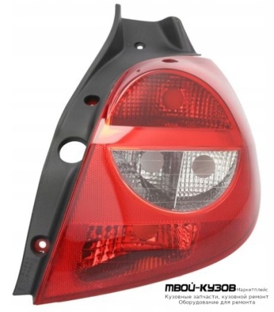 ФОНАРЬ ЗАДНИЙ ВНЕШНИЙ ПРАВАЯ СТОРОНА (3 дв) (5 дв) (ХЭТЧБЭК) (DEPO) для Renault CLIO (2006-)