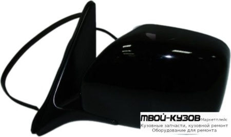 ЗЕРКАЛО ЛЕВАЯ СТОРОНА ЭЛЕКТР (CONVEX) ЧЁРНЫЙ (ТАЙВАНЬ) для Toyota LANDCRUISER 100 (1998-)