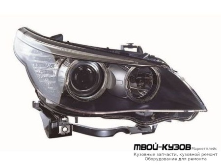 ФАРА ПРАВАЯ СТОРОНА С КОРРЕКТОР , ДИОД (DEPO) для BMW E60 (2002-)