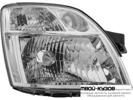 ФАРА ПРАВАЯ СТОРОНА ПОД КОРРЕКТОР (DEPO) для KIA PICANTO (2004-2007)