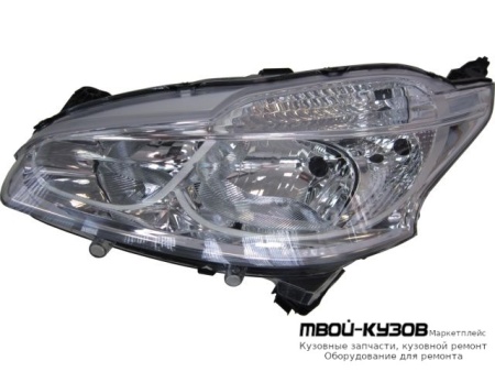 ФАРА ЛЕВАЯ СТОРОНА ПОД КОРРЕКТОР (DEPO) для Peugeot 208 (2012-)