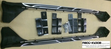 ПОРОГ-ПОДНОЖКА ЛЕВАЯ + ПРАВАЯ (КОМПЛЕКТ) для Jeep GRAND CHEROKEE (2010-)