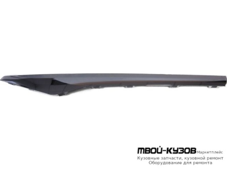 МОЛДИНГ КУЗОВА ПРАВАЯ СТОРОНА НА ЗАДНИЙ ДВЕРЬ ХРОМ (КИТАЙ) для Renault KAPTUR (2016-)
