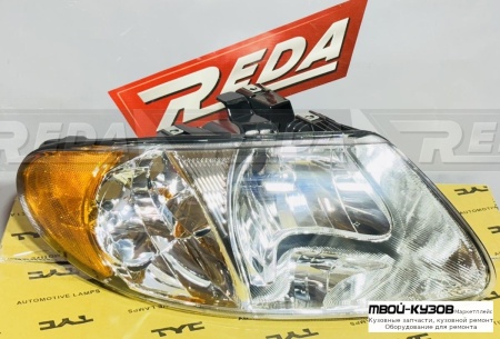 ФАРА ПРАВАЯ для DODGE CARAVAN/CH VOYAGER 01-