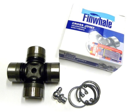 Крестовина ВАЗ-2121 (со стоп.кольцами) (Finwhale) UJ221