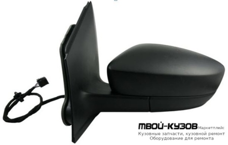 ЗЕРКАЛО ЛЕВАЯ СТОРОНА (СЕДАН) ЭЛЕКТР С ПОДОГРЕВОМ 5 КОНТ (CONVEX) (КИТАЙ) для Volkswagen POLO (09.2010 - 2020)