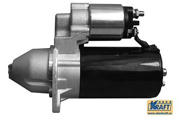 Стартер ВАЗ-2110 (крепл.2 болта,9 зуб) (KRAFT) КТ 201003