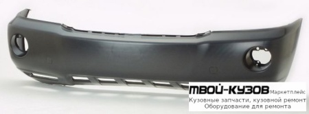 БАМПЕР ПЕРЕДНИЙ ЧЁРНЫЙ (ТАЙВАНЬ) для Toyota HIGHLANDER (2001-2003) (2004-) USA